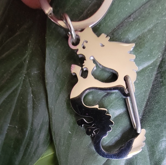 Stainless steel Dragon keychain NWT* - Picture 4 of 5